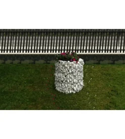 Reti, Recizioni E Cancelli Per Giardino- Gabbione rotondo con 20 ganci  - 40x60x60.