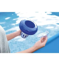 Bestway Piscine|Galleggiante chimico per cloro piscine da 16,5 cm 16x16x17 cm - cod. 58071