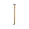 Discount Gamba in legno sagomata  ø 60 - h.750 mm. legno grezzo Ferramenta Per Mobili E Infissi