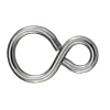 Hot Ganci a "s" 27 mm. - 10 pz. Sistemi Di Fissaggio