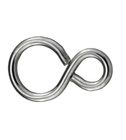 Hot Ganci a "s" 27 mm. - 10 pz. Sistemi Di Fissaggio