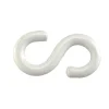 Clearance Ganci a "s" aperti plastificati 3,8x25 mm. - 4 pz. Sistemi Di Fissaggio