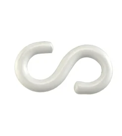 Discount Ganci a "s" aperti plastificati 3,8x25 mm. - 4 pz. Sistemi Di Fissaggio