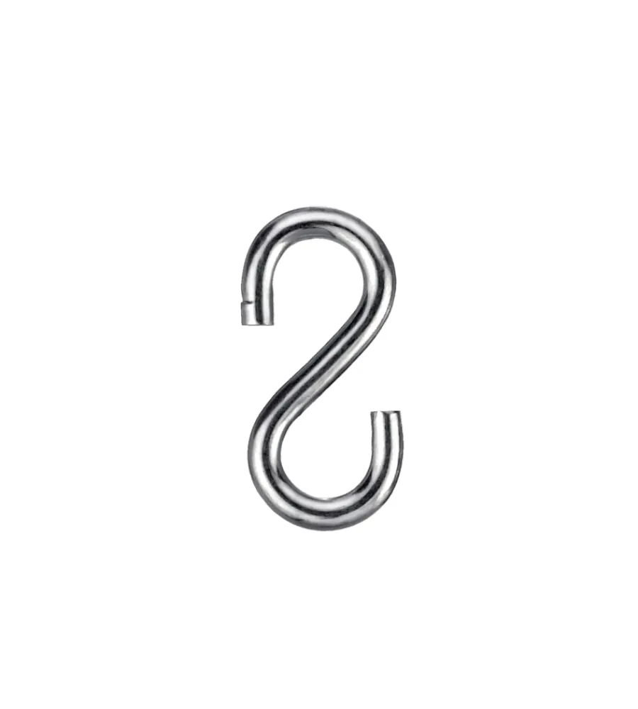 Sistemi Di Fissaggio- Ganci a "s" aperti 4,8x50 mm. - 4 pz.