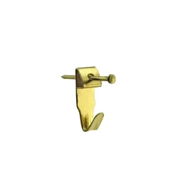 Decorazione Pareti- Ganci “a x” per fissaggio quadri n° 0 - 6 x 17 mm. con chiodini 10 pz.