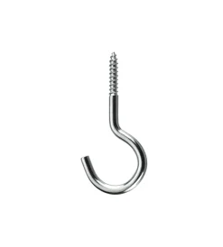 Best Ganci aperti in ferro zincato con filetto per legno 4,8x65 mm. 2 pz. Sistemi Di Fissaggio