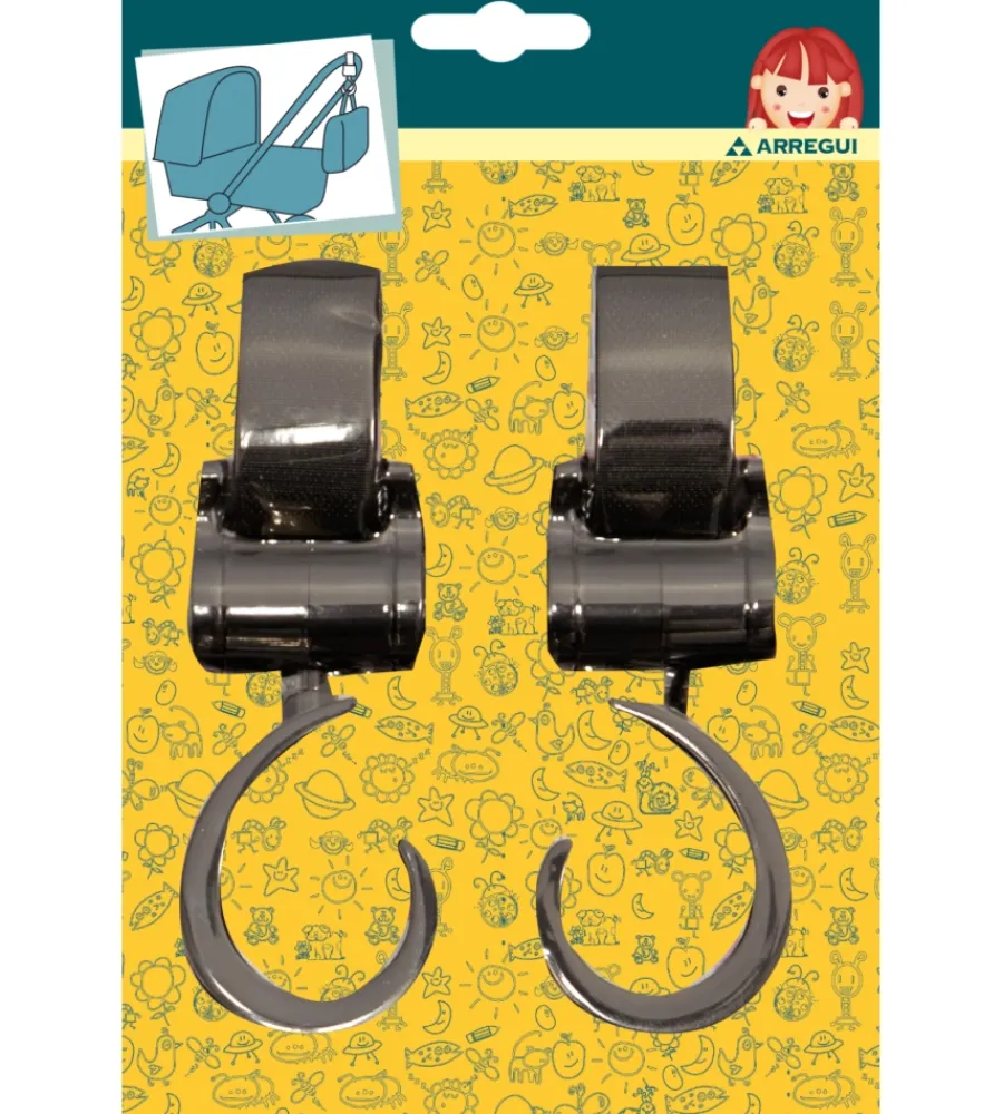 Sicurezza Infantile- Ganci passeggino.