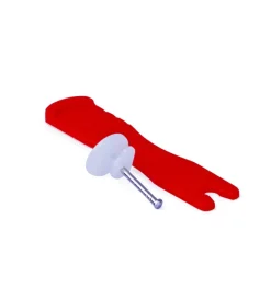 Decorazione Pareti- Ganci per quadri in plastica trasparente con chiodini e paletta salvadita 20 pz.