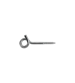 Outlet Gancio con anello filetto per legno 8,8 x 120 - 1 kg. Sistemi Di Fissaggio