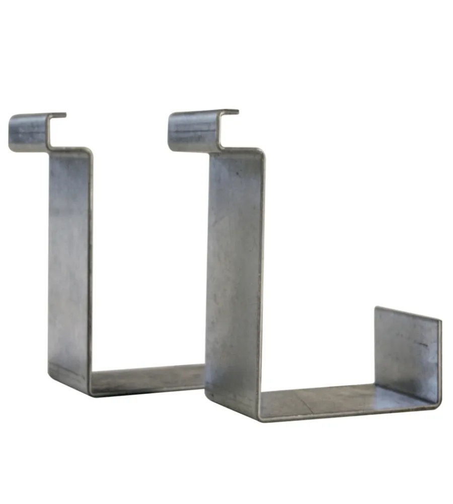 Casette Da Giardino-Garofalo Gancio "large evo" per casetta da giardino, 11,5x9,5x8 cm -