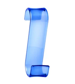 Accessori Bagno- Gancio merlino azzurro
