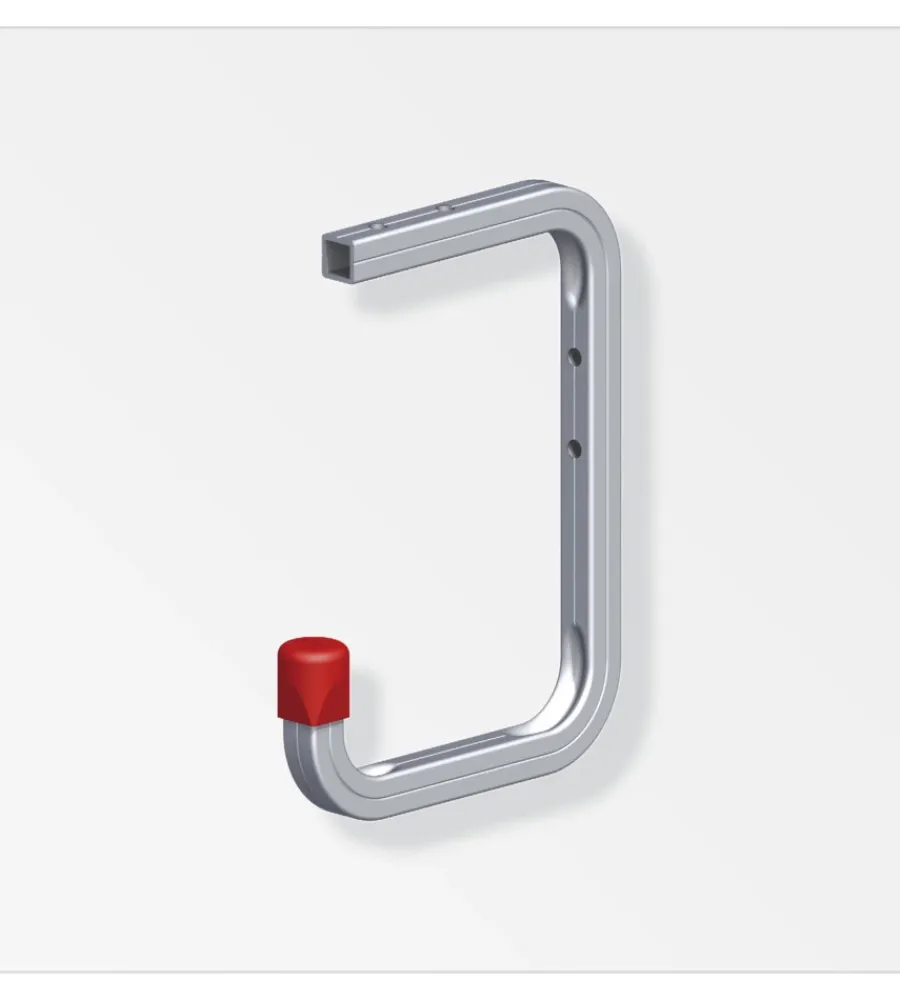 Officina E Garage-Alfer aluminium Gancio per pareti e soffitti in alluminio t7 170x220