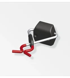 Officina E Garage-Alfer aluminium Gancio per utensili a parete ros