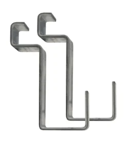 Casette Da Giardino-Garofalo Gancio "small evo"  per casetta da giardino, 2x4,8x7 cm -