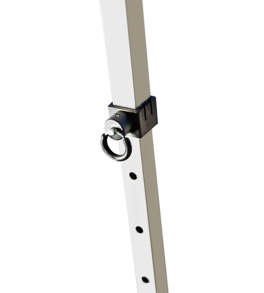 Brunner Campeggio|Gazebo da campeggio "zebo enjoy 2.0" in acciaio e poliestere bianco 3x3 m