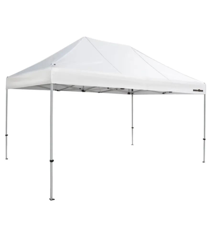 Brunner Campeggio|Gazebo da campeggio "zebo enjoy 2.0" in acciaio e poliestere bianco 3x4,5 m