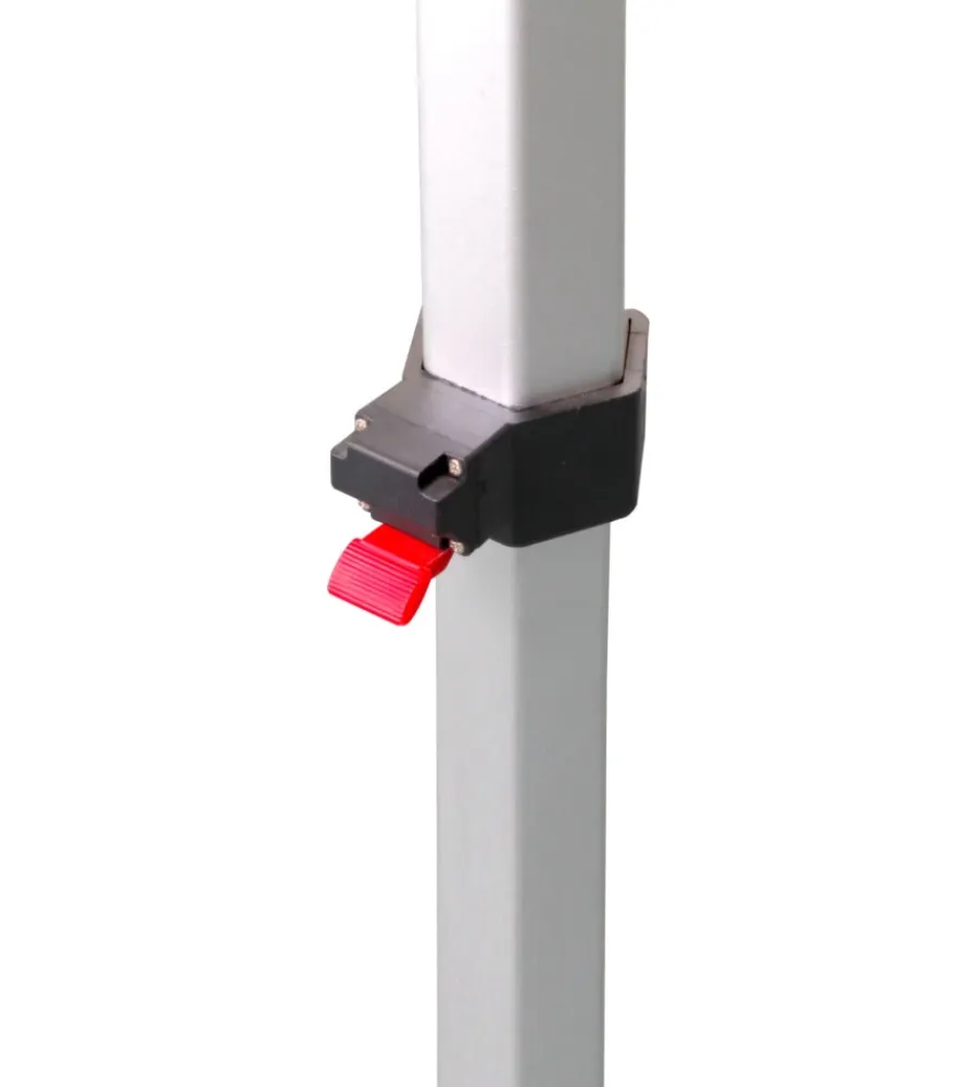 Outlet Gazebo da campeggio "zebo enjoy pro" in alluminio e poliestere bianco 3x6 m Campeggio
