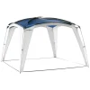 Brunner Campeggio|Gazebo da campeggio "medusa ii" in acciaio e fiberglass blu 3x3 m