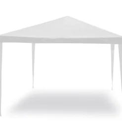 Hot Gazebo da esterno essenza "facile" in acciaio colore bianco 3x3 metri Coperture Per Esterno E Accessori