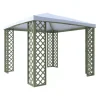 Gazebo da esterno "fox 2022" in legno 3x3 m Coperture Per Esterno E Accessori