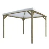 Coperture Per Esterno E Accessori-Alce Gazebo da esterno in legno "joy pocket" 3x3 m