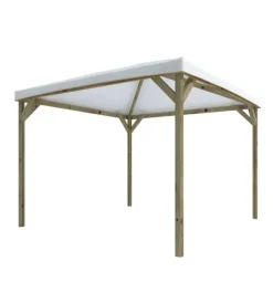 Coperture Per Esterno E Accessori-Alce Gazebo da esterno in legno "joy pocket" 3x3 m