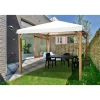 Coperture Per Esterno E Accessori|Gazebo da esterno "ischia" senza grigliati in legno, 300x360 cm