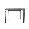 Coperture Per Esterno E Accessori|Gazebo estensibile riviera "carport deluxe" antracite 300x300/565x243 cm