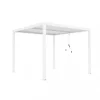 Coperture Per Esterno E Accessori|Gazebo pergola bioclimatica da esterno elica garden bianca in alluminio - 3x3x2,5 m