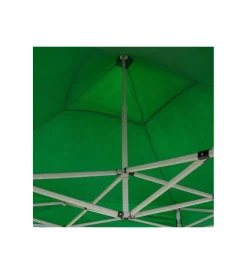 Coperture Per Esterno E Accessori- Gazebo richiudibile pieghevole riviera in tessuto impermeabile e anti uv verde 3x3 m