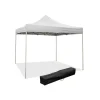 Outlet Gazebo richiudibile pieghevole riviera in tessuto impermeabile e anti uv bianco 3x3 m Coperture Per Esterno E Accessori