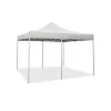 Coperture Per Esterno E Accessori|Gazebo richiudibile pieghevole riviera in tessuto impermeabile e anti uv bianco 3x6 m
