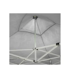 Coperture Per Esterno E Accessori|Gazebo richiudibile pieghevole riviera in tessuto impermeabile e anti uv bianco 3x6 m