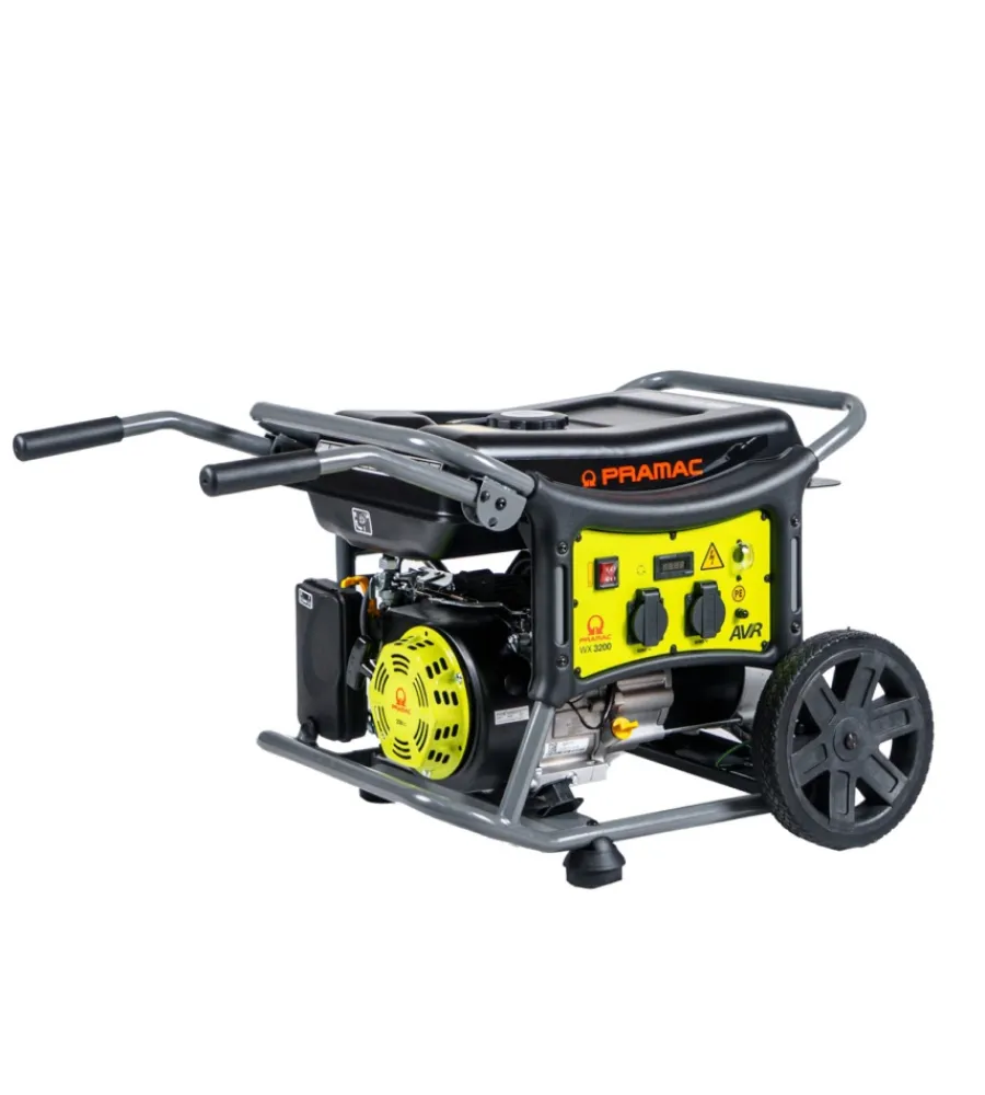Pramac Generatori Di Corrente|Generatore di corrente a benzina "wx3200" 2850 w con flacone di olio incluso