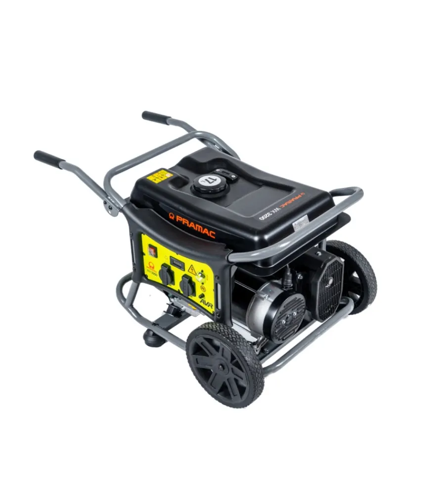 Pramac Generatori Di Corrente|Generatore di corrente a benzina "wx3200" 2850 w con flacone di olio incluso