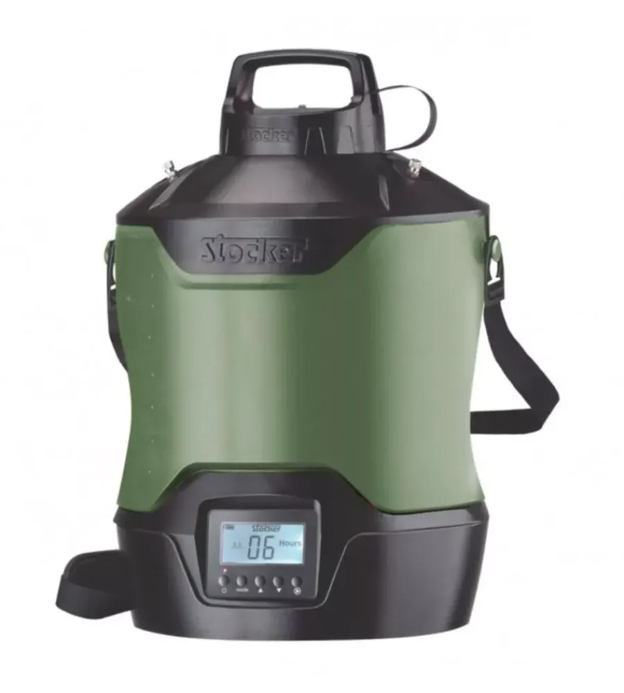 Stocker Attrezzatura Giardinaggio|Geyser nebulizzatore antizanzare a batteria verde 12l 5 bar 12v 2,5ah
