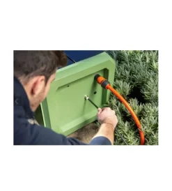 Attrezzatura Giardinaggio-Stocker Geyser nebulizzatore antizanzara elettrico e batteria "pro" 120v / 12v, alimentazione e batteria non inclusi