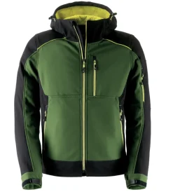 Kapriol Giacche E Gilet|Giacche E Gilet|Giacca da lavoro softshell dynamic verde/nero, tg xxxl -