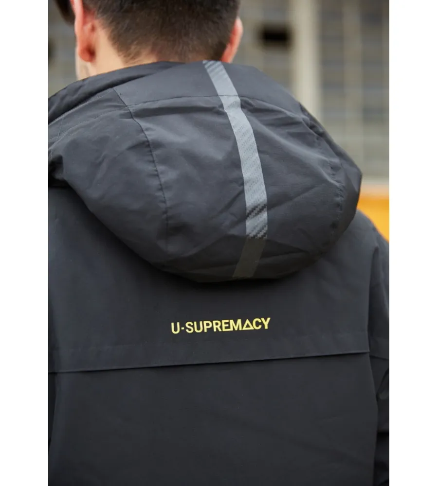 U-Power Giacche E Gilet|Giacche E Gilet|Giacca da lavoro "wink" black carbon, tg s