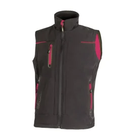Giacche E Gilet|Giacche E Gilet-U-Power Gilet da lavoro universe grey/fucsia, tg m