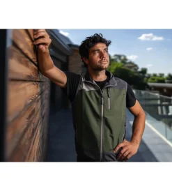 Clearance Gilet impermeabile da lavoro kapriol "earth" verde, tg xxxl Giacche E Gilet|Giacche E Gilet