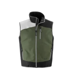 Kapriol Giacche E Gilet|Giacche E Gilet|Gilet impermeabile da lavoro "earth" verde, tg m