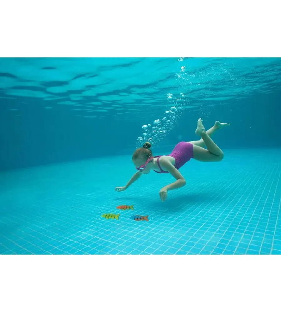 Piscine-Bestway Gioco da bagno subacqueo a forma di pesce colori assortiti - cod. 26029