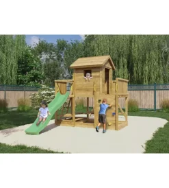 Giochi E Casette Bimbo-Fungoo Gioco per bambini da esterno in legno 