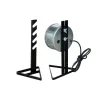 Girarrosto combinato elettrico in acciaio nero 10 kg 85 cm Barbecue