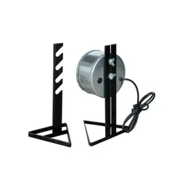 Girarrosto combinato elettrico in acciaio nero 10 kg 85 cm Barbecue