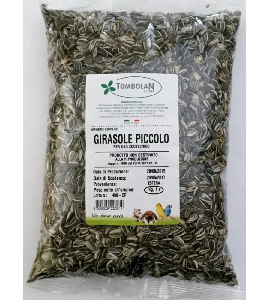 Alimento Per Uccelli- Girasole u.z. - 1 kg.