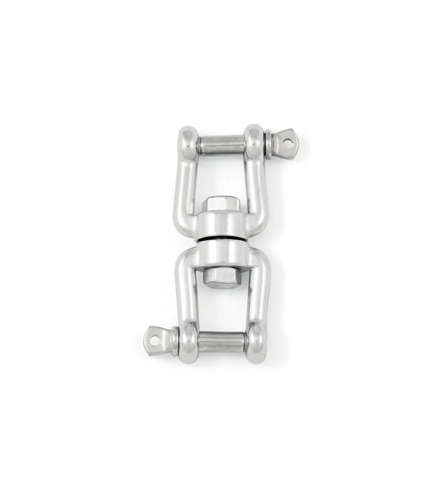 Girella a 2 forcelle ø 6 mm. in acciaio inox a4 - aisi 316 Sistemi Di Fissaggio