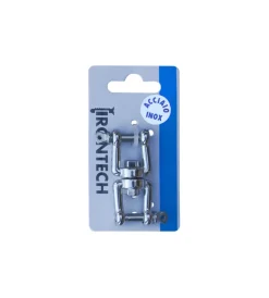 Girella a 2 forcelle ø 6 mm. in acciaio inox a4 - aisi 316 Sistemi Di Fissaggio