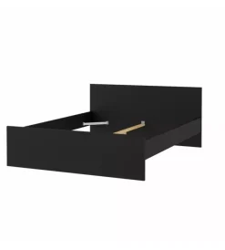 Best Giroletto matrimoniale "naia" nero opaco 160x200 cm Letti E Comodini